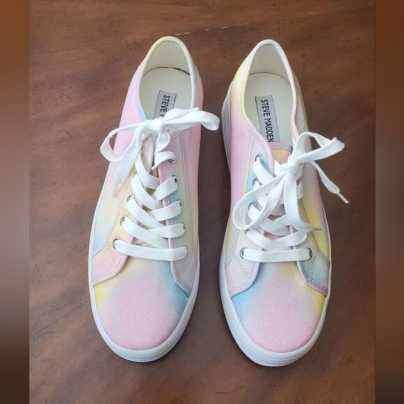 Steve Madden - Bobbi Platform Sneakers - Size 10 - Picture 2 of 6